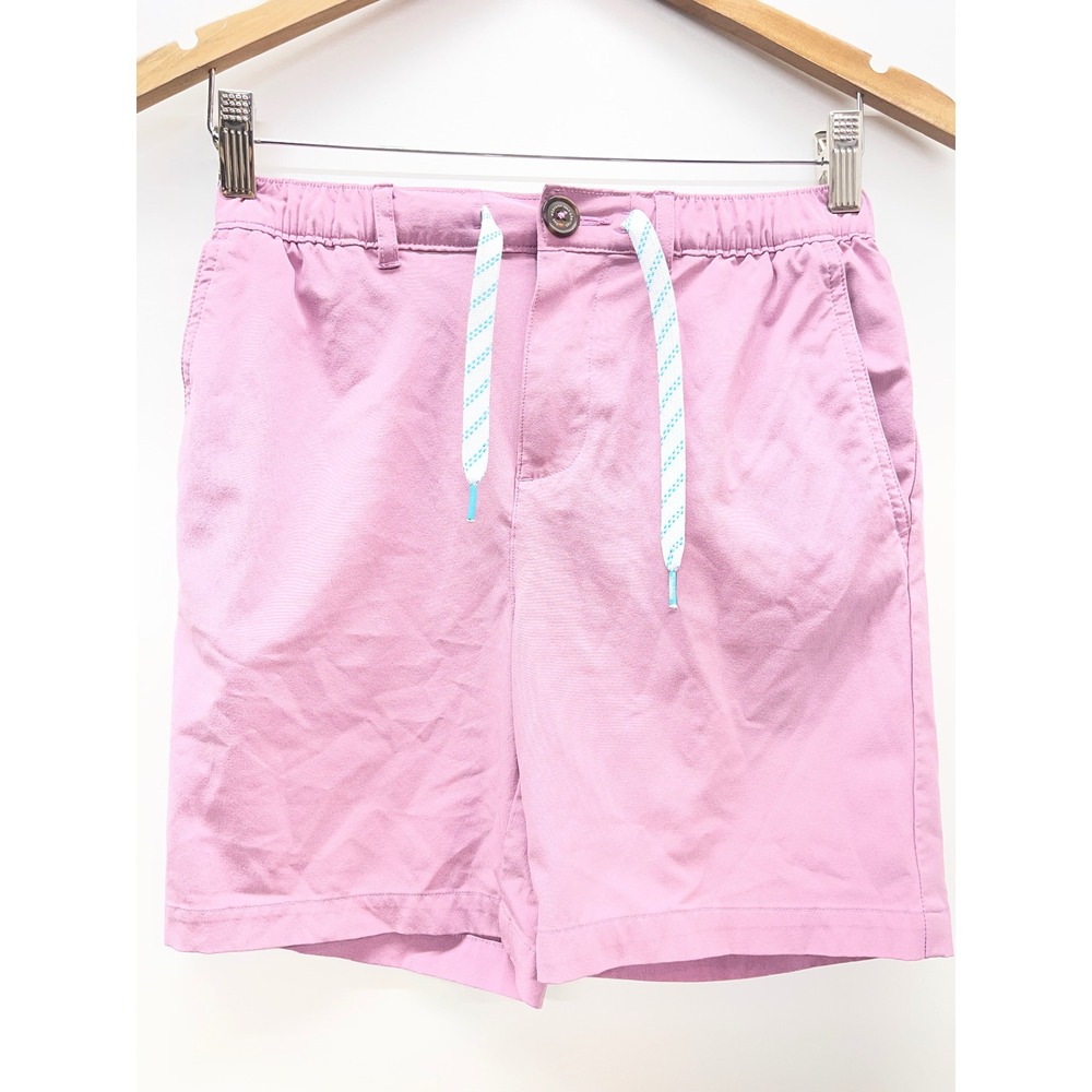 Chubbies Youth Boys Shorts Pink Mauve Elastic Waist Drawstring Size M 10/12